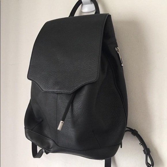 Rag & Bone Pilot Backpack Black Leather main image 5